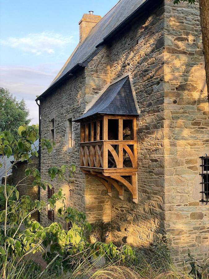 Manoir medieval du Xv ieme siècle in Minihy-Tréguier, Région de Lannion
