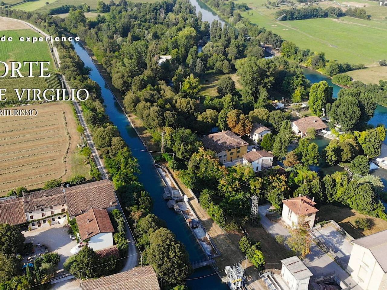 Ganze Wohnung, Das Landgut "Corte Canale Virgilio" mit Balkon in Volta Mantovana, Mantua Provinz