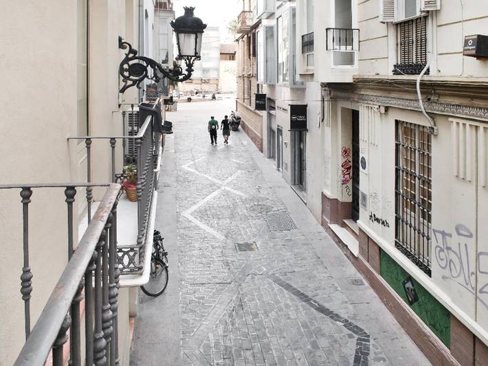 Entire holiday apartment, Del Parque Flats Letran in Málaga Central District, Malaga