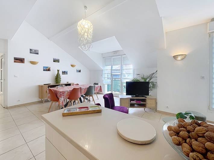 Appartement de vacances pour 4 personnes, avec Balcon