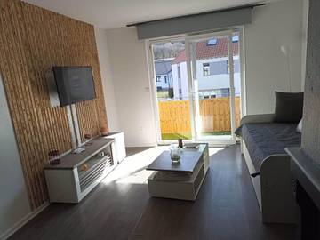 Gîte pour 6 personnes, avec terrasse dans Hargarten-aux-Mines
