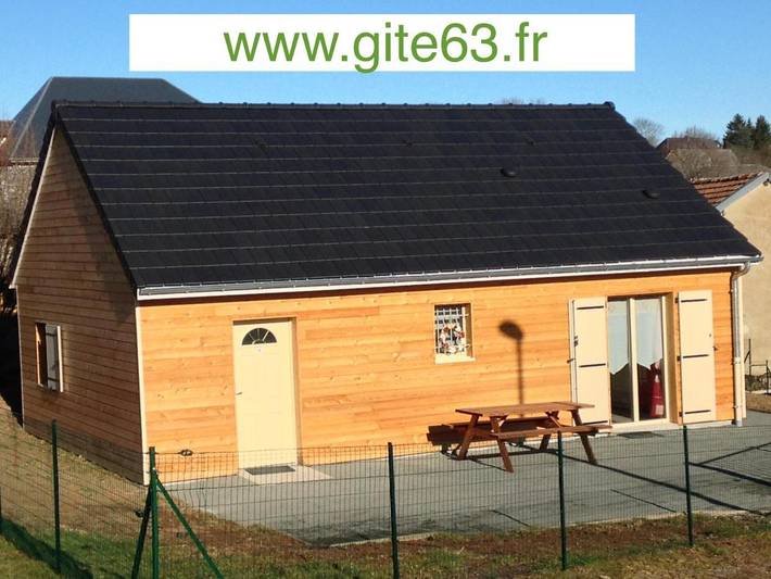 Chalet pour 6 personnes, avec vue et jardin