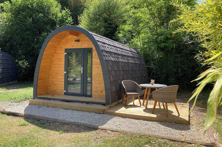 Chalet pour 2 personnes, avec terrasse, animaux acceptés