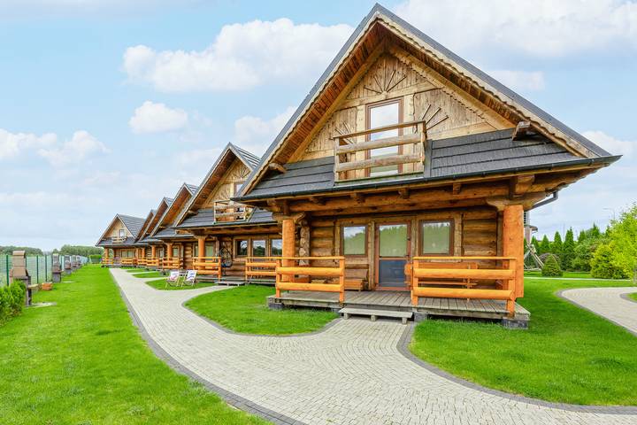 Ferienhaus für 6 Personen, mit Terrasse und Ausblick sowie Garten, mit Haustier - 1