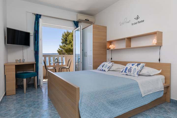 Ferienwohnung für 2 Personen, mit Balkon/Terrasse in Mimice