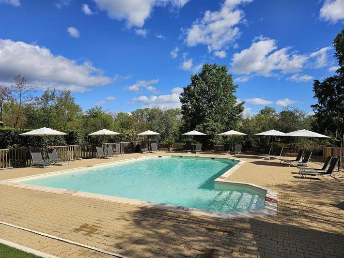 Location de vacances pour 8 personnes, avec vue et jardin ainsi que piscine et bassin pour enfant à Sauve - 4