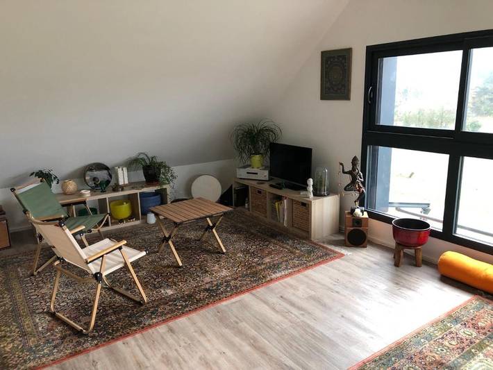 Location de vacances pour 2 personnes, avec jardin ainsi que vue et terrasse à Le Bô - 3