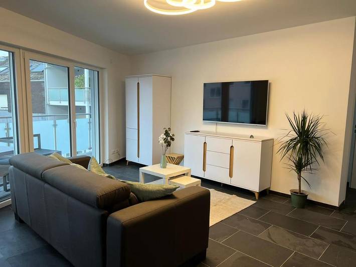 Gîte pour 6 personnes, avec Balcon ainsi que Terrasse et Vue à Mayence - 3