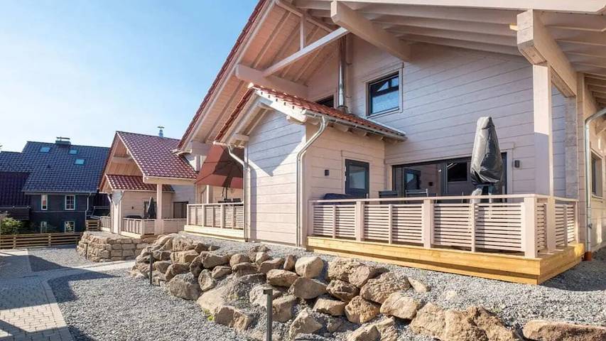 Luxus-ferienhaus für 4 Personen, mit Terrasse und Sauna in Schierke
