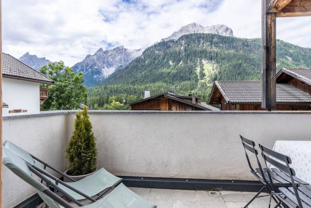 Ganze Wohnung, Casa Ami mit wunderbarem Bergblick in Moos (Sexten), Sexten