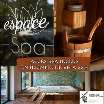 Hôtel pour 2 personnes, avec sauna et jardin ainsi que piscine et jacuzzi, animaux acceptés à Avrillé