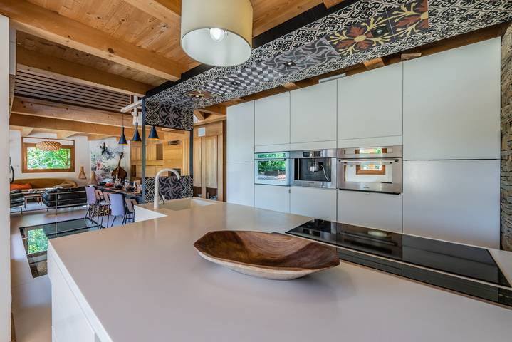 Chalet pour 10 personnes, avec jardin et sauna ainsi que jacuzzi et terrasse dans Serre Chevalier - 2