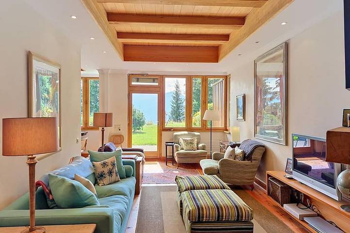 Ganze Wohnung, Schöne Wohnung für 12 Gäste mit  W-Lan, TV, Terrasse, Haustiere erlaubt und Panoramablick in Crans-Montana, Sion - Sierre & Umgebung