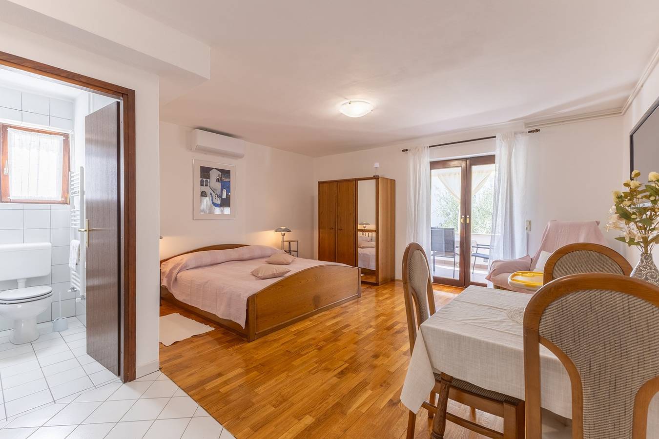 Ganze Wohnung, Studio A2 with Terrace in Poreč, Grad Poreč