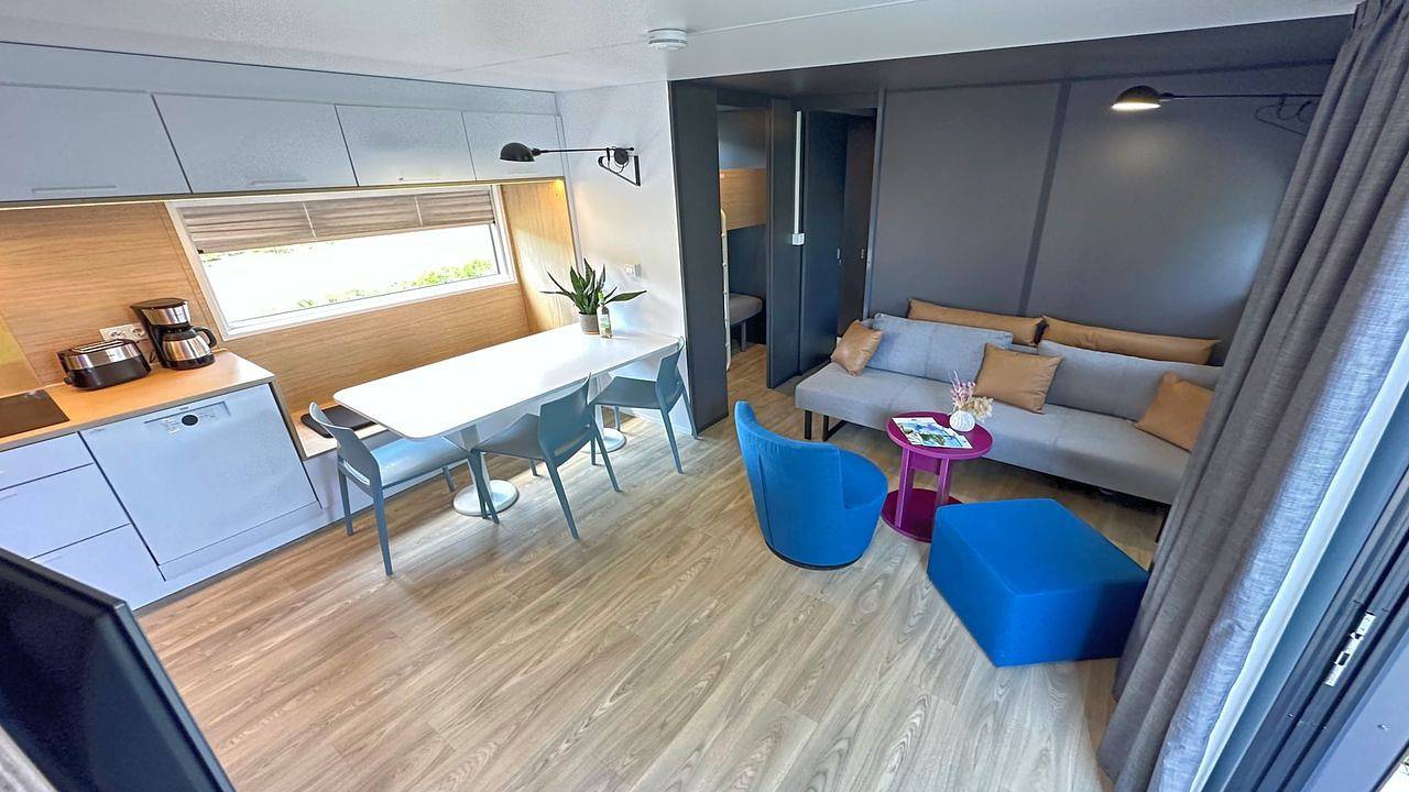 Ganze Ferienwohnung, Tiny-Unterkunft für 6 Personen (40 m²) in Neunburg vorm Wald in Neunburg vorm Wald, Naturpark Oberpfälzer Wald