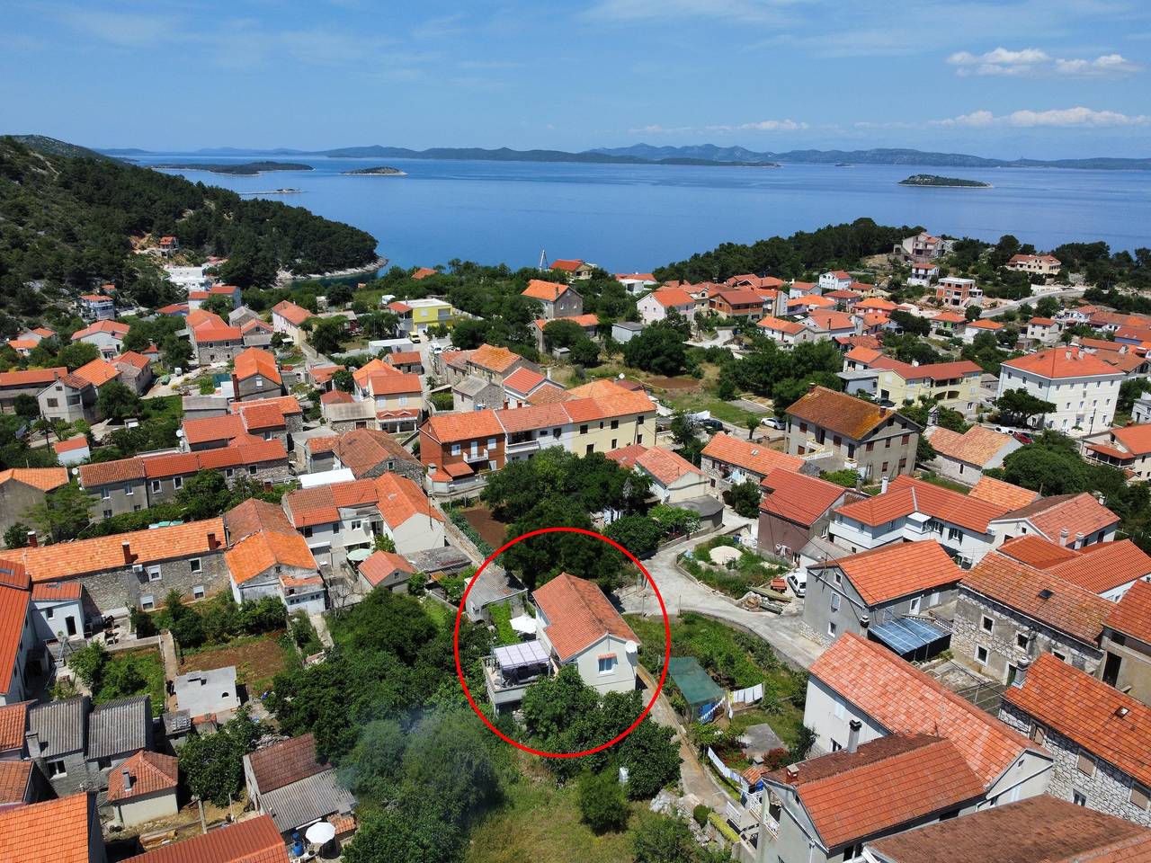 Ganze Wohnung, 1-Zimmer-Ferienwohnung mit Terrasse Sali, Dugi otok A-8189-a in Sali, Dugi Otok