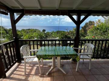 Gîte pour 2 personnes, avec jardin ainsi que terrasse et vue, animaux acceptés dans Plage Leroux