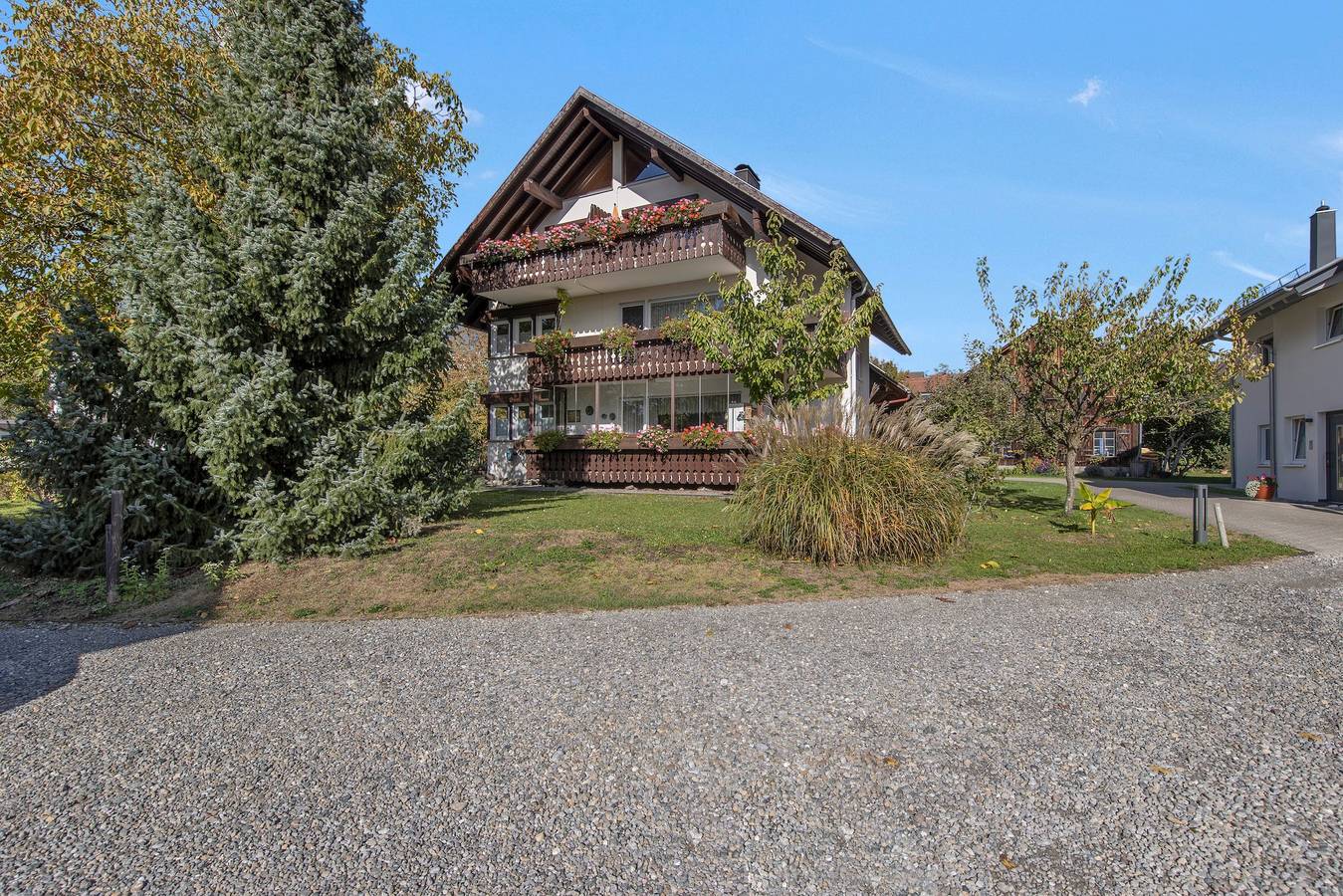 Appartement entier, Appartement "Diepold" avec vue sur les montagnes, jardin partagé et Wi-Fi in Wasserburg am Bodensee, Souabe (Bavière)