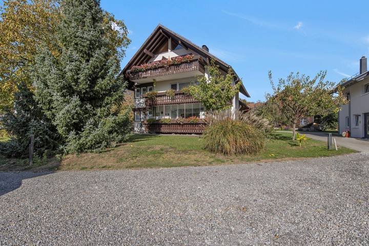 Appartement entier, Appartement "Diepold" avec vue sur les montagnes, jardin partagé et Wi-Fi in Wasserburg am Bodensee, Souabe (Bavière)
