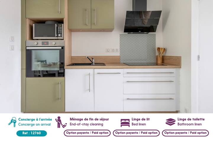 Location de vacances pour 4 personnes, avec jardin à Pornichet - 3