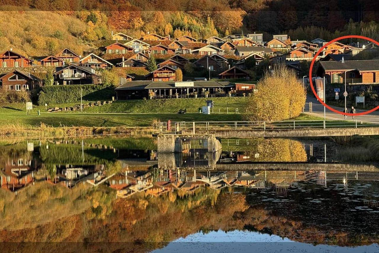 10-Personen-Wellness-Chalet in erster Reihe am See in Rieden (Eifel), Osteifel
