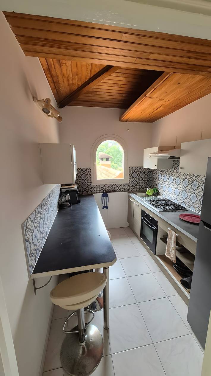 Location de vacances pour 3 personnes, avec balcon et jardin à Borgo - 2