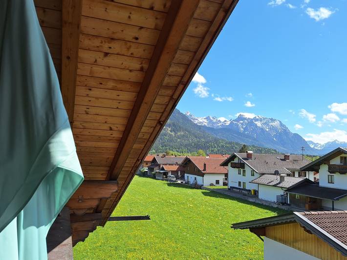 Ferienwohnung für 2 Personen, mit Balkon und Ausblick in Wallgau - 4