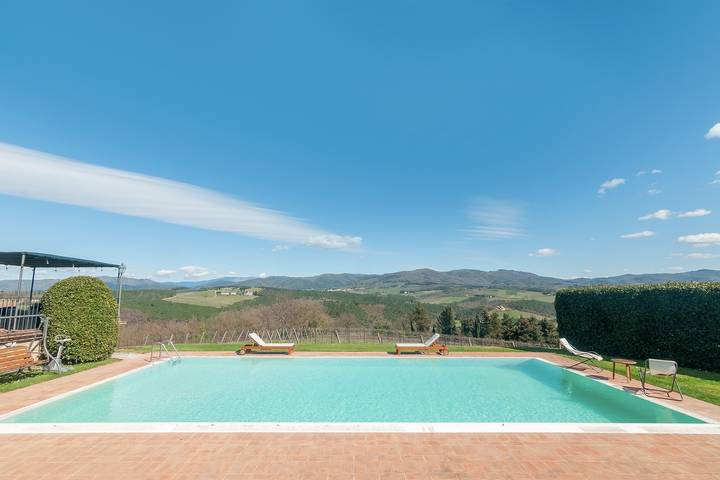 Appartamento intero, Tenuta Branca – Appartamento Solatio Comfort e piscina tra le colline del Chianti in San Casciano in Val di Pesa, Chianti