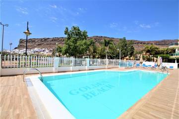 Ferienwohnung für 3 Personen, mit Ausblick und Pool sowie Terrasse in Puerto de Mogan