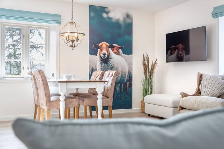 Ganze Wohnung, Reet-Ferienhaus - Der Mühlenhof St. Peter - Wohnung 3 in St. Peter-Ording, Eiderstedt