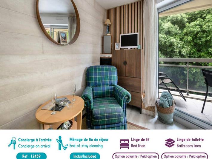 Gîte pour 4 personnes, avec piscine et terrasse, adapté aux familles dans Golf de Pornic - 3