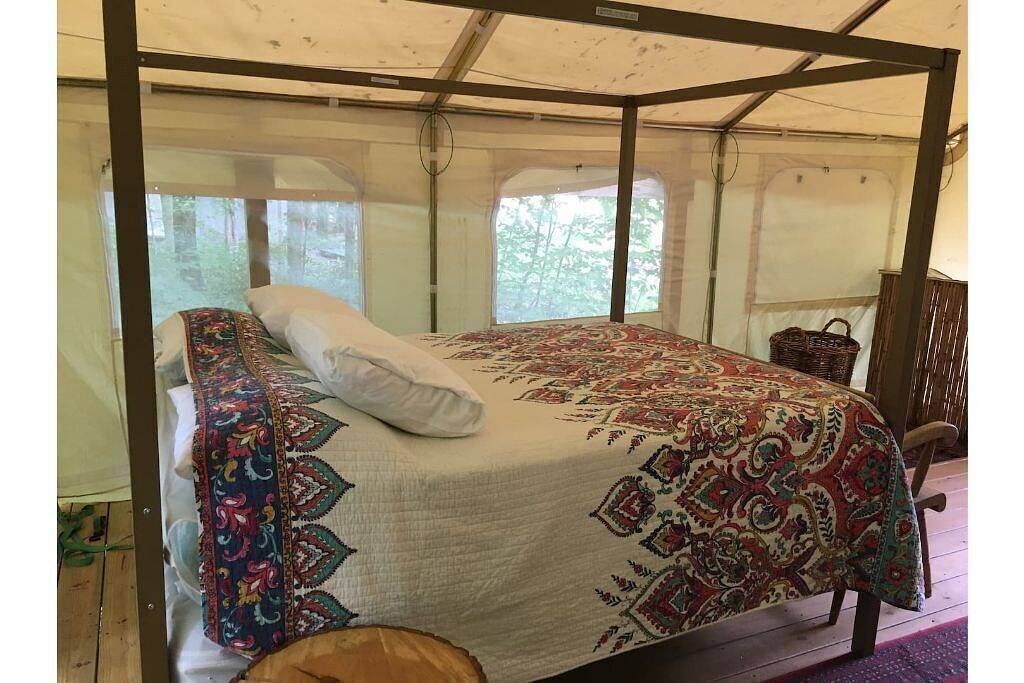 Cana Tent & Breakfast (Flx Glamping for 2+) in Yates County