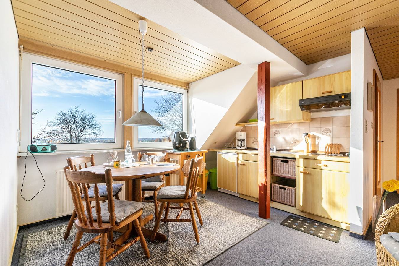 Ganze Wohnung, Ferienwohnung "Whg 1 - Ferien auf einem Resthof" mit Gemeinschaftsgarten und Wlan in Brodersby, Rendsburg-Eckernförde