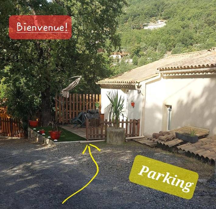 Gîte pour 4 personnes, avec vue et jardin à Bouyon - 2