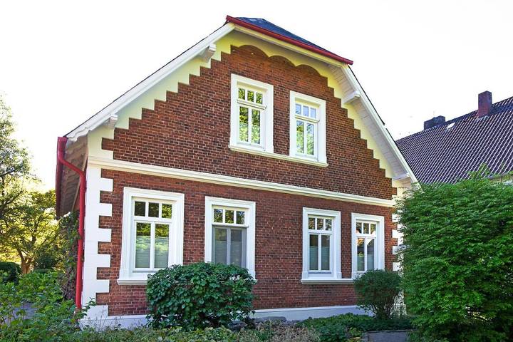 Ferienhaus für 7 Personen, mit Terrasse und Garten sowie Ausblick in Loxstedt - 3