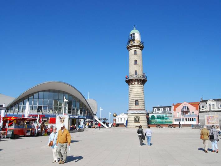Ganze Ferienwohnung, Ferienwohnung Warnemünde Altstadt (Rc) - Veranda in Warnemünde Strand, Rostock