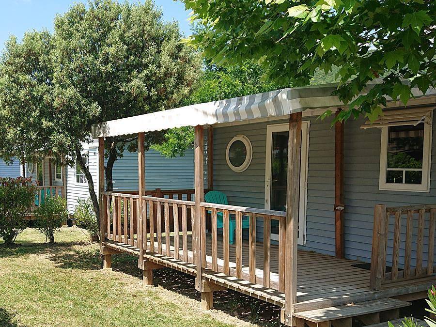 Camping Le Sous Bois - Mobilhome 6 personnes - 3 chambres (dimanche) - Clim in Saint-Maurice-d'Ibie, Ardèche