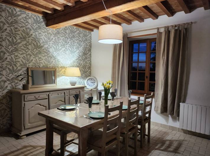 Gîte pour 7 personnes, avec terrasse à Réville - 4