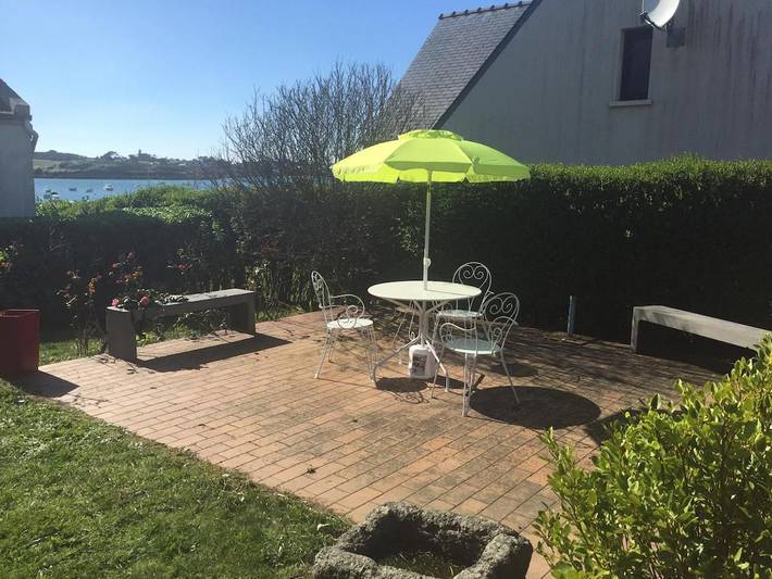Location de vacances pour 4 personnes, avec vue et jardin, adapté aux familles dans Portsall - 4
