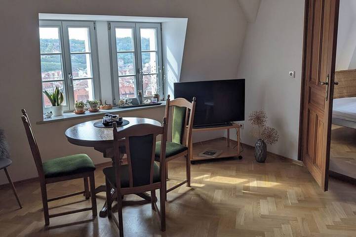 Ganze Wohnung, Altstadtblick vom Burgberg in Meißen, Meißen Region