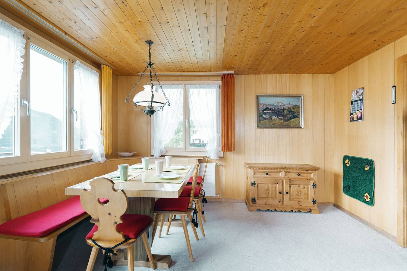 Ganze Wohnung, "Entspannen im rustikalen Chalet Biodola: Ihr Traumurlaub in den Bergen wartet!" in Amden, Walensee