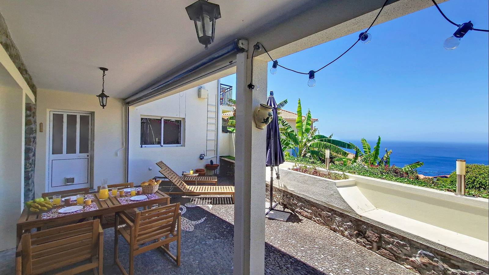 Ferienhaus für 4 Personen mit Balkon in Arco da Calheta, Madeira