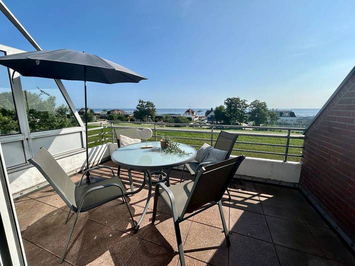 Ferienwohnung für 4 Personen, mit Balkon und Balkon/Terrasse in Dahme