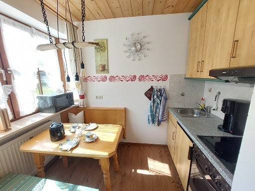 Ganze Ferienwohnung, Haus am Forstamt 11 Ferienwohnungen - Ferienwohnung Nr. 1, 1-2 Personen, 40 qm, Terrasse, 1 Schlafzimmer, Erdgeschoss in Ramsau bei Berchtesgaden, Berchtesgadener Alpen