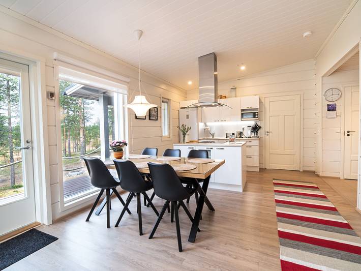 Villa taiga in Lappland