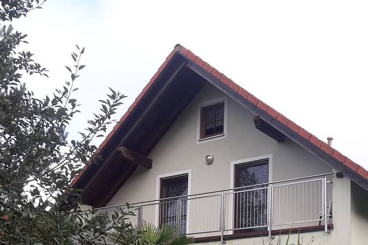 Ferienwohnung für 3 Personen, mit Garten und Balkon