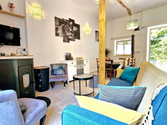 Maison de vacances pour 6 personnes, avec Terrasse et Jardin