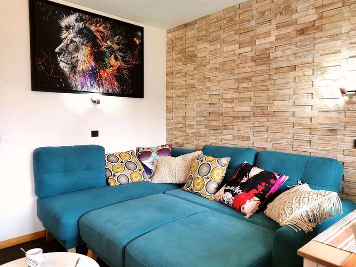 Location de vacances pour 4 personnes, avec balcon dans Valmorel