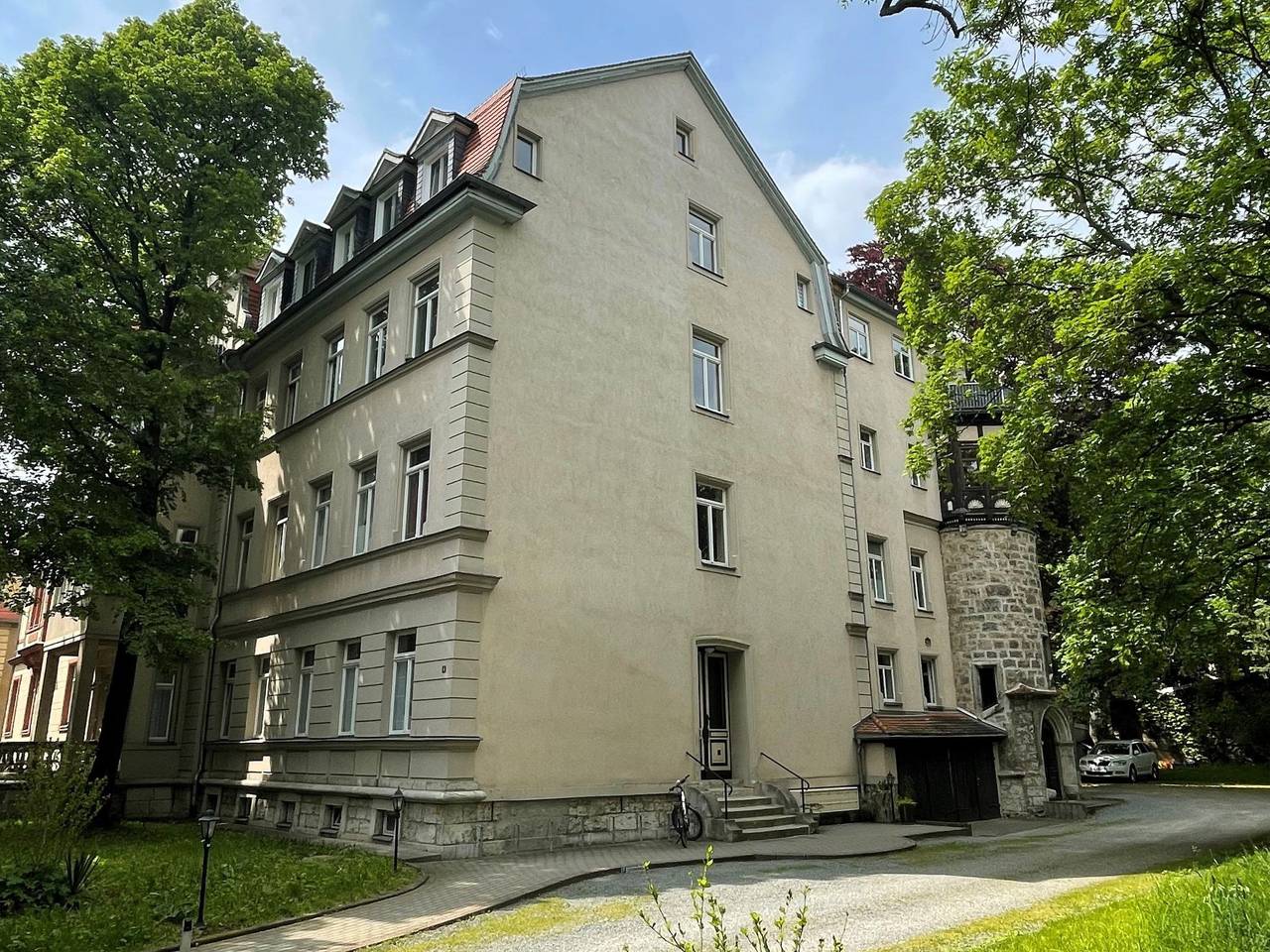 Ganze Wohnung, Schlafen im Turmzimmer in Weimar, Weimarer Land