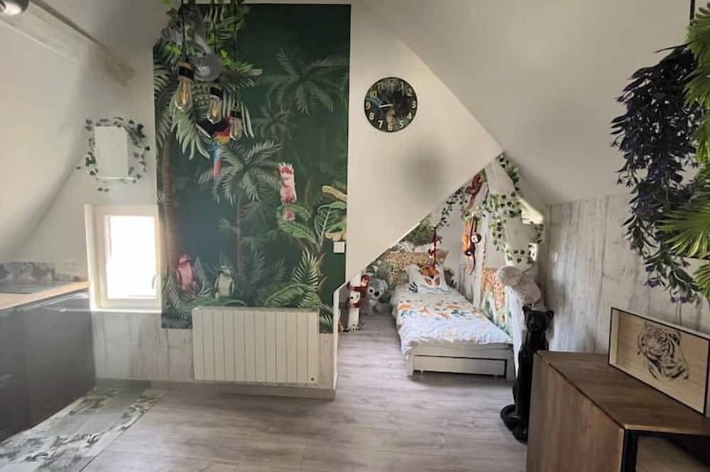 Apartamento entero, Atypical attic studio with exterior in Saint-Aignan, Región de Romorantin-Lanthenay